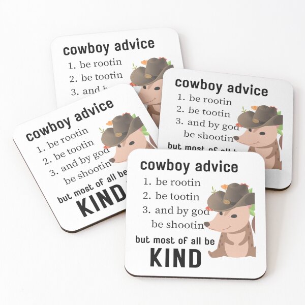 Item preview, Cowboy Advice Meme Design for Memers 0.7   designed and sold by LaBleuBoutiq.