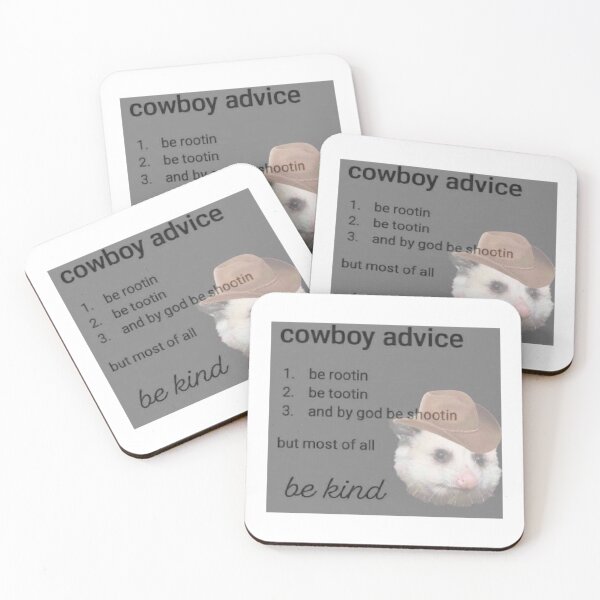 Item preview, cowboy advice   designed and sold by LaBleuBoutiq.