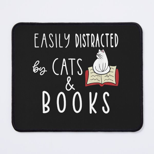 Item preview, Easily DISTRACTED Cats Books designed and sold by janetjodyrve.