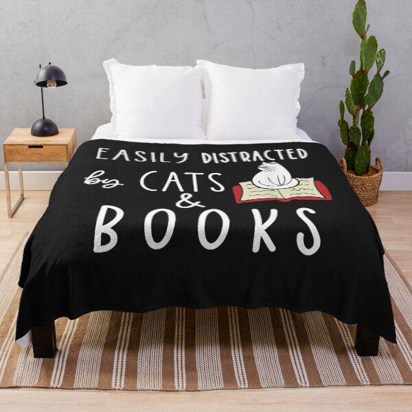 Item preview, Easily DISTRACTED Cats Books designed and sold by janetjodyrve.