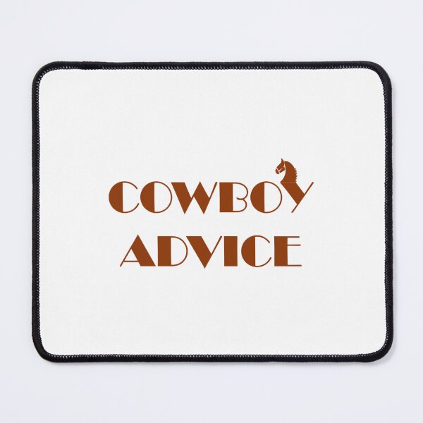 Item preview, COWBOY ADVICE  (2) designed and sold by LaBleuBoutiq.