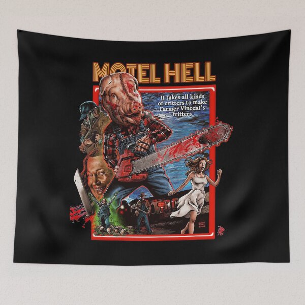 Item preview, Motel Hello - Special Ed. Cover Art（1980）☆VHSGasm Video☆   HORROR MERCH designed and sold by Bairtjneth75.