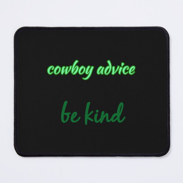 Item preview, cowboy advice designed and sold by LaBleuBoutiq.