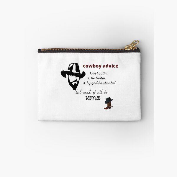 Item preview, cowboy advice                designed and sold by LaBleuBoutiq.