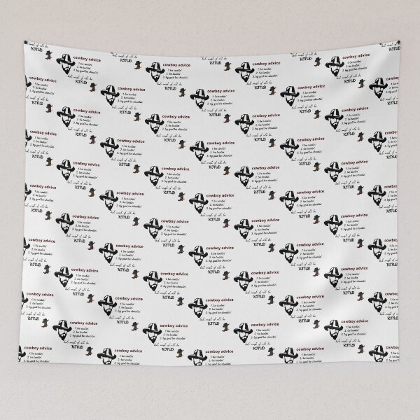 Item preview, cowboy advice                designed and sold by LaBleuBoutiq.