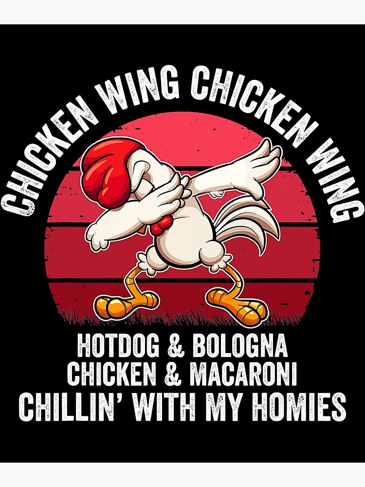 Póster «Viral Chicken Wing Chicken Wing Hot Dog Bolonia» de