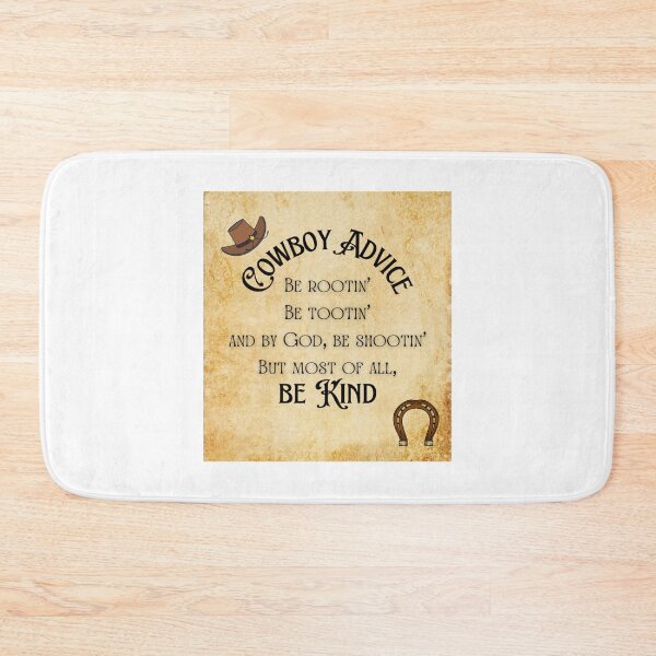 Item preview, Cowboy Advice              designed and sold by LaBleuBoutiq.