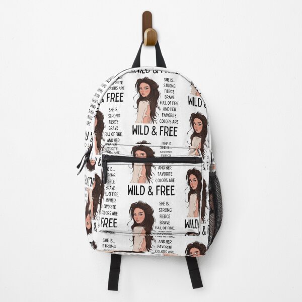 Item preview, She is strong, fierce, brave and full of fire, and her favorite colors are wild and free. strong women quote for International Women's Day and Everyday featuring a wild brunette design designed and sold by Auntieck.