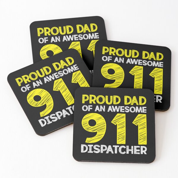 Item preview, Proud Dad Of An Awesome 911 Dispatcher designed and sold by TopDawgDesigns.
