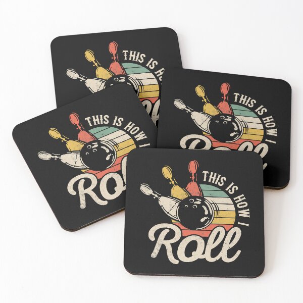 Item preview, This Is How I Roll Retro Bowling Bowler designed and sold by Rebecca-Cruz.