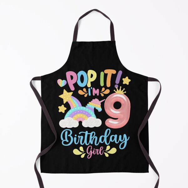 Item preview, Pop it Birthday Girl - Pop It I'm 9th Year old Birthday Girl Pop it Party Theme designed and sold by ohmier.
