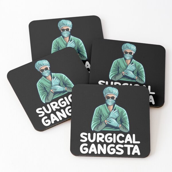 Item preview, Surgical Gangsta Surgical Technologist Tech Funny designed and sold by TopDawgDesigns.