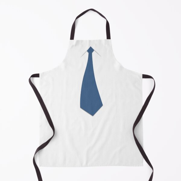 Item preview, Fake Necktie Fashion Series - Retro Blue Zigzag designed and sold by darryldesign.