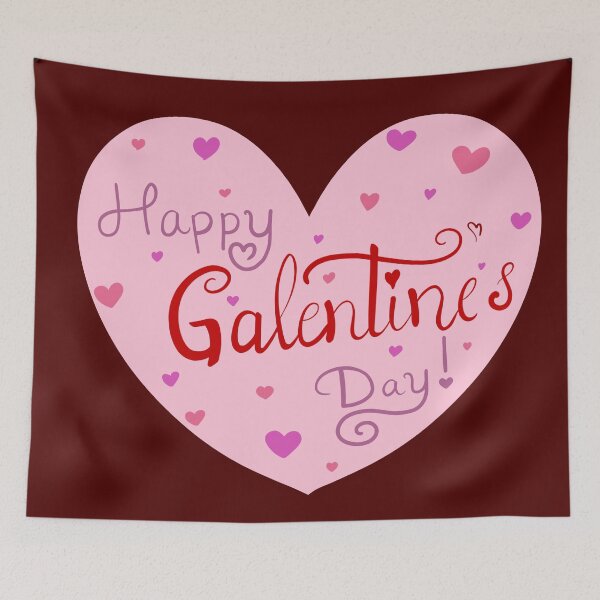 Item preview, Happy Valentine’s Day Heart designed and sold by Lady-Lilac.
