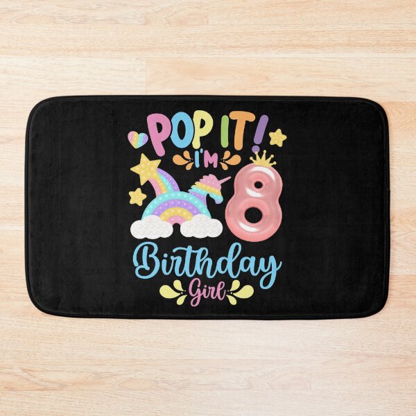 Item preview, Pop it Birthday Girl - Pop It I'm 8th Year old Birthday Girl Pop it Party Theme designed and sold by ohmier.