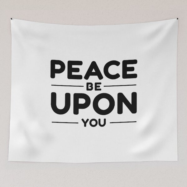 Item preview, peace be upon you islamic art quotes 2 designed and sold by EfenDesign.