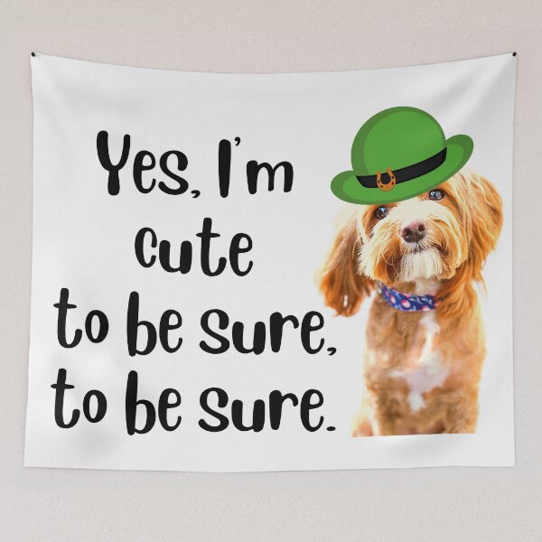 Item preview, Yes, I'm cute, to be sure. designed and sold by love-alitta.