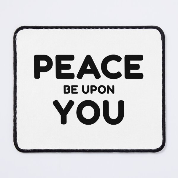 Item preview, peace be upon you islamic art quotes 5 designed and sold by EfenDesign.