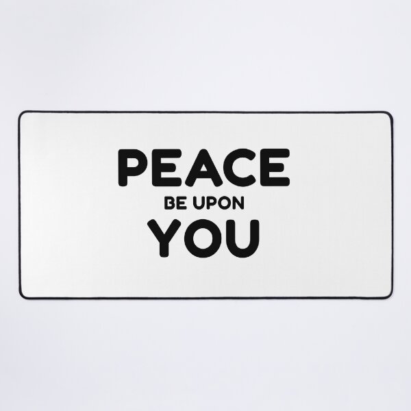 Item preview, peace be upon you islamic art quotes 5 designed and sold by EfenDesign.