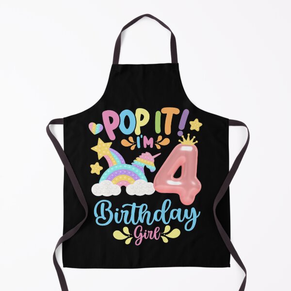 Item preview, Pop it Birthday Girl - Pop It I'm 4th Year old Birthday Girl Pop it Party Theme designed and sold by ohmier.