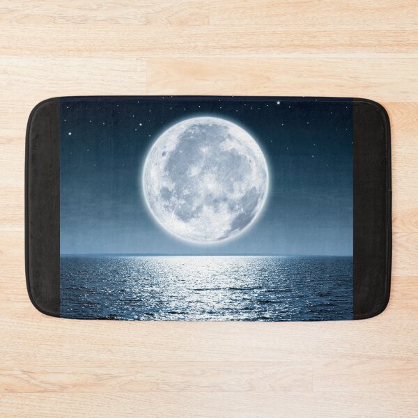 Item preview, Moon at Night over the Ocean, lunar collector designed and sold by LGMmugsdesign.