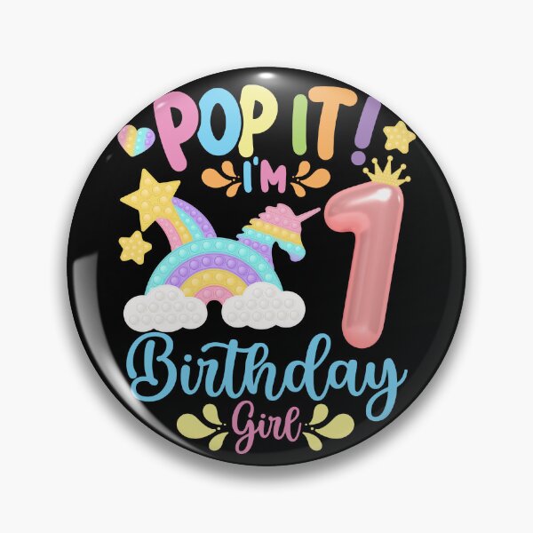 Item preview, Pop it Birthday Girl - Pop It I'm 1st Year old Birthday Girl Pop it Party Theme designed and sold by ohmier.
