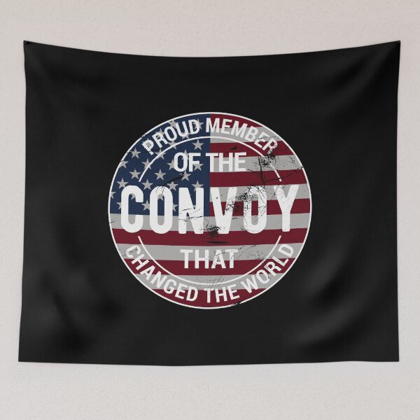 Item preview, PROUD MEMBER OF THE CONVOY THAT CHANGED THE WORLD (USA) designed and sold by Mclickster.