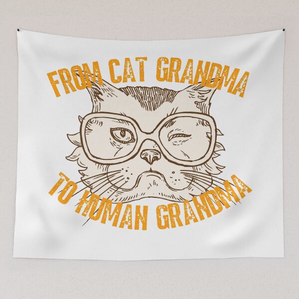 Item preview, Promoted From Cat Grandma To Human Grandma designed and sold by player-502.
