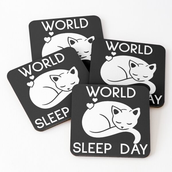 Item preview, World sleep day designed and sold by Wooden-rack.