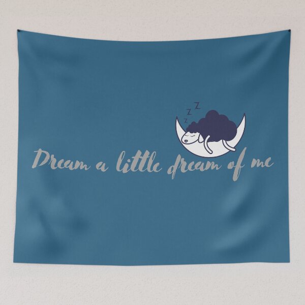 Item preview, Dream a Little Dream of Me Sleeping Sheep designed and sold by deni7033.