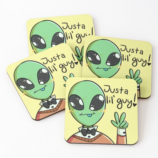 Item preview, Little Alien Man designed and sold by burritobabble.