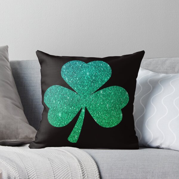 Item preview, St Patricks Day, Ombre Green Faux Glitter 3 Leaf Clover designed and sold by Felicity-K.