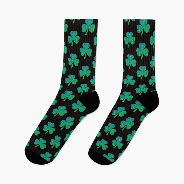 Item preview, St Patricks Day, Ombre Green Faux Glitter 3 Leaf Clover designed and sold by Felicity-K.