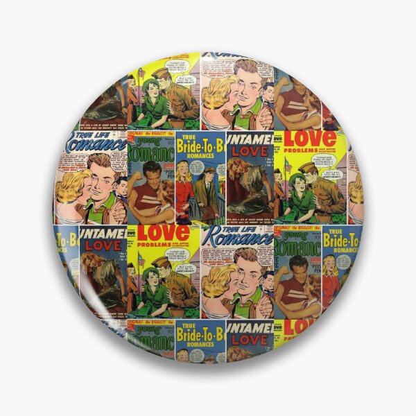 Item preview, Oldish Vintage Romance Comics Montage Set #7 designed and sold by Krispsm.