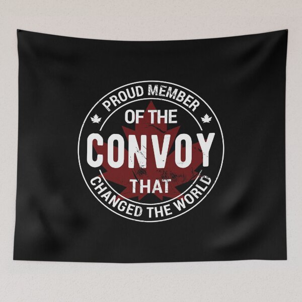Item preview, PROUD MEMBER OF THE CONVOY THAT CHANGED THE WORLD (CANADA) designed and sold by Mclickster.