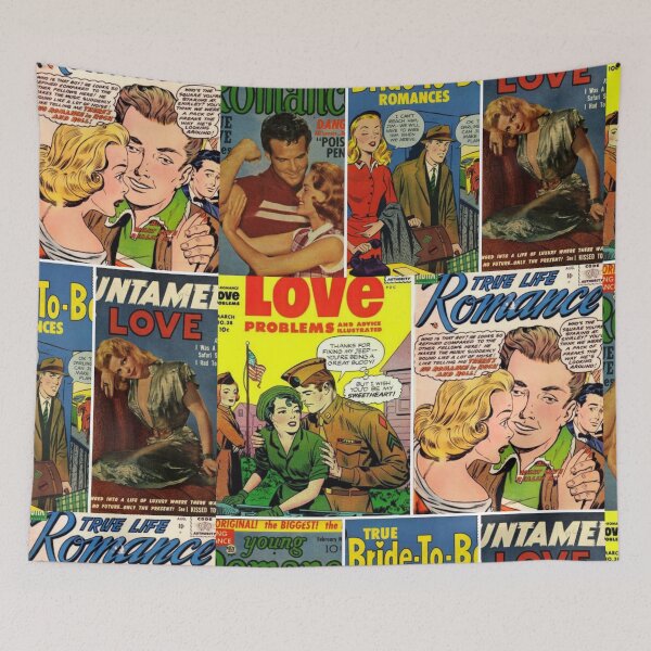 Item preview, Oldish Vintage Romance Comics Montage Set #7 designed and sold by Krispsm.