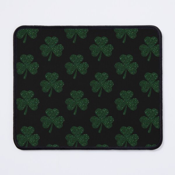 Item preview, Patricks Day, Dark Green Faux Glitter 3 Leaf Clover designed and sold by Felicity-K.