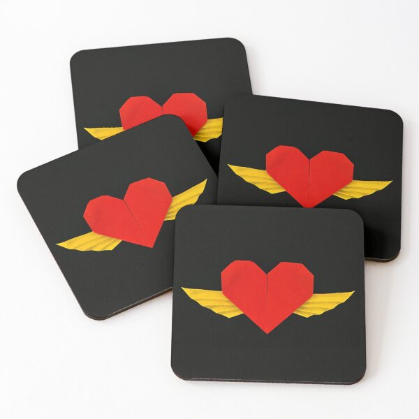 Item preview, Origami winged heart designed and sold by Meo Design.
