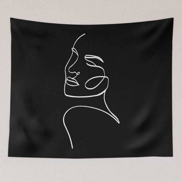 Item preview, Women's Face Line Art designed and sold by TheBrotherHouse.