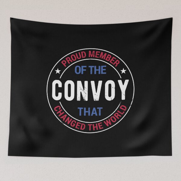 Item preview, PROUD MEMBER OF THE CONVOY THAT CHANGED THE WORLD (USA) designed and sold by Mclickster.