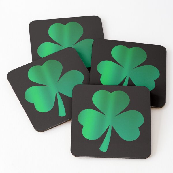 Item preview, St Patricks Day, Green Metallic 3 Leaf Clover designed and sold by Felicity-K.