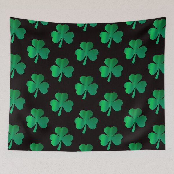 Item preview, St Patricks Day, Green Metallic 3 Leaf Clover designed and sold by Felicity-K.
