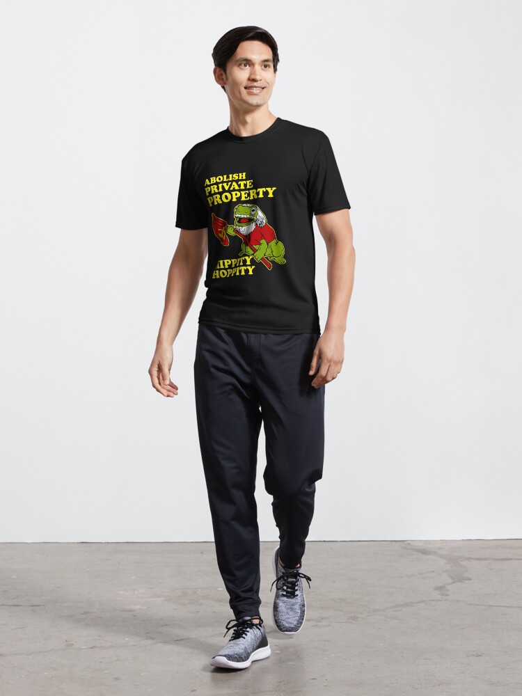 Imagen 5 de 7, Camiseta deportiva con la obra Hippity Hoppity Abolir, diseñada y vendida por Ratangedi.