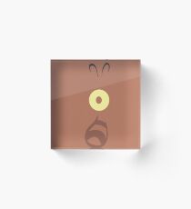 Pokemon - Sentret (Brown) Acrylic Block