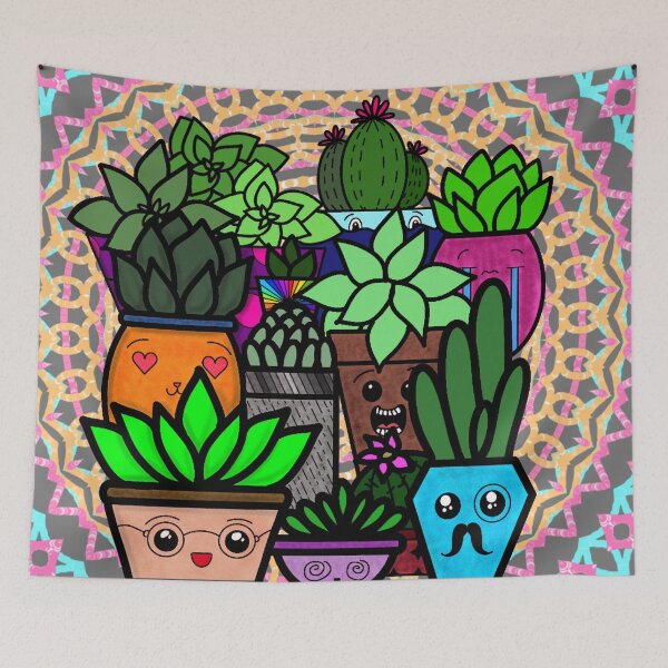Item preview, succulent hangout designed and sold by Crochetamommy.