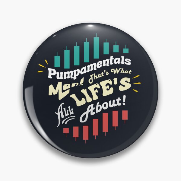 Item preview, Pumpamentals Man! Retro Crypto Typography Art designed and sold by Digi-Drifterz.