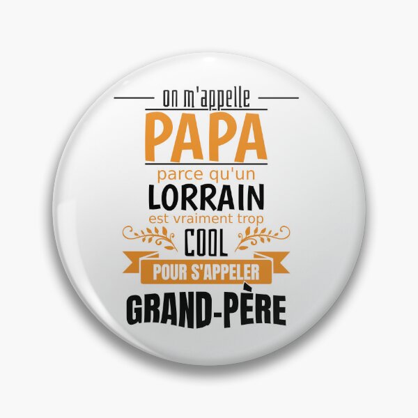 Item preview, Lorrain Man Gift Grandfather Grandpa designed and sold by RomualdGR.