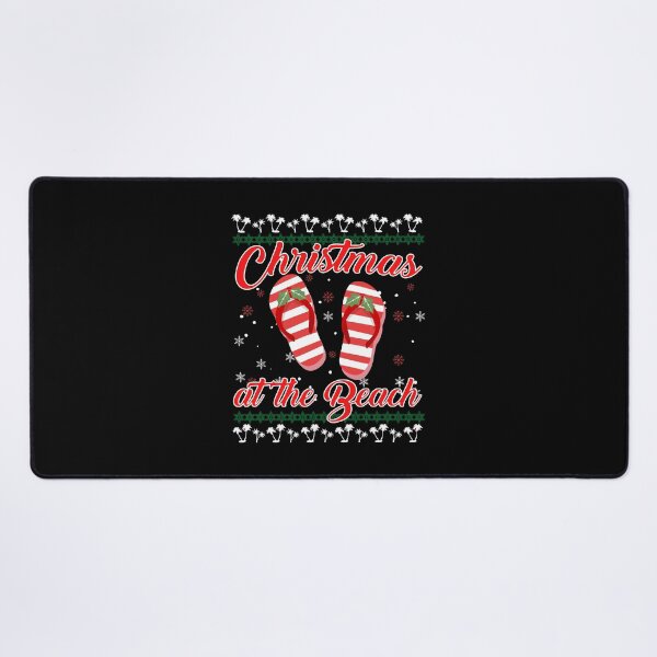 Item preview, Funny Christmas At The Beach Flip Flops designed and sold by denissebla.