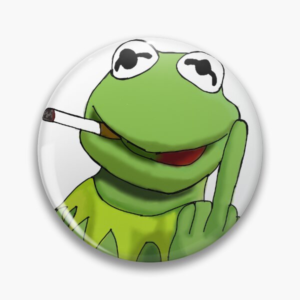 Item preview, Kermit the frog animated  designed and sold by adorexlily.