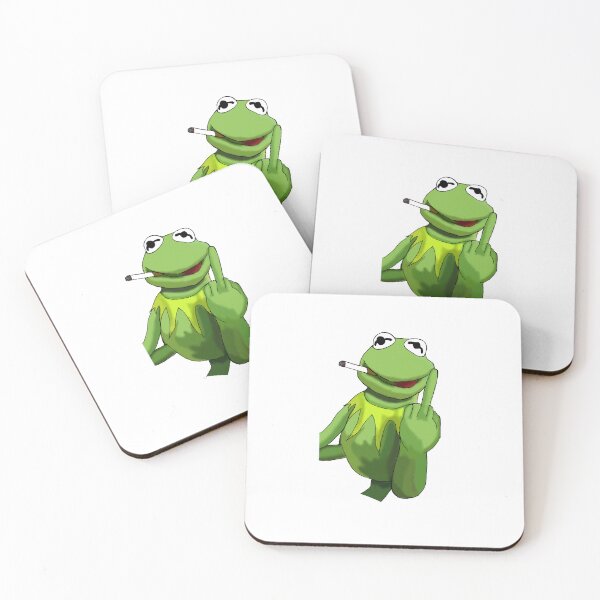 Item preview, Kermit the frog animated  designed and sold by adorexlily.